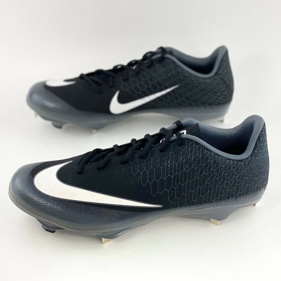 Nike Lunar Vapor Ultrafly Elite 2 Men's Size 14 Baseball Cleats Metal Black - Picture 3 of 10